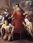 DUJARDIN, Karel St Paul Healing the Cripple at Lystra sd Norge oil painting reproduction